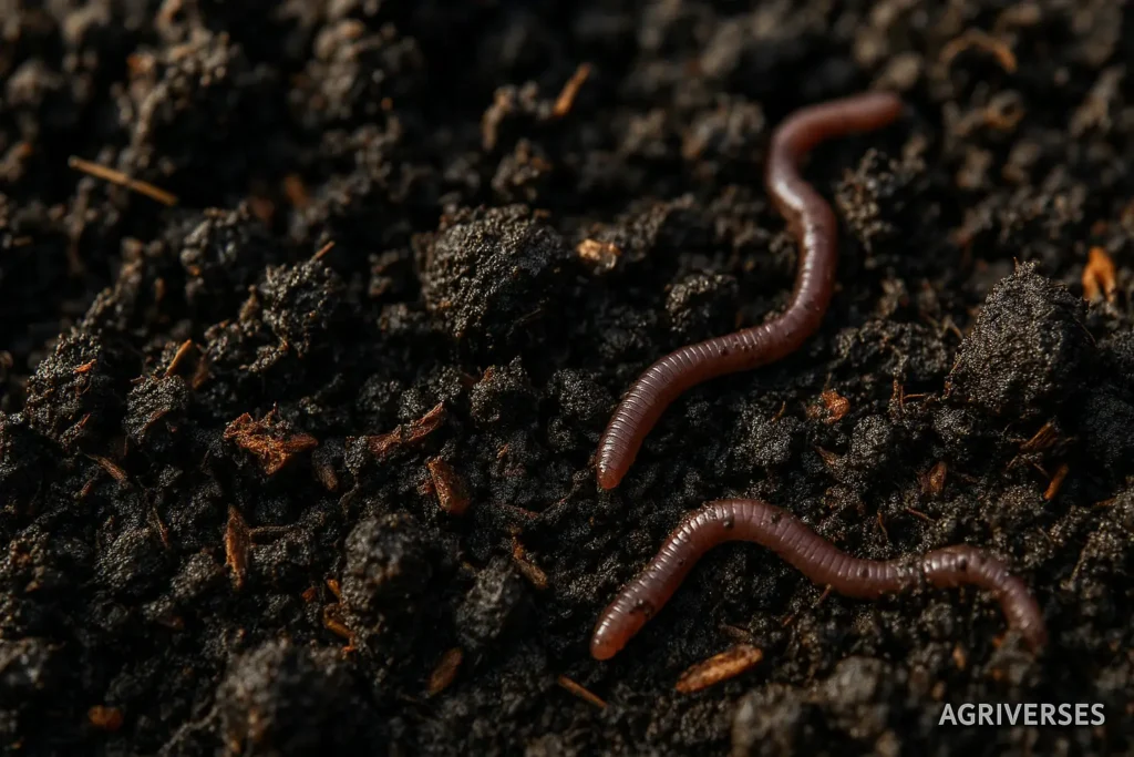 Best Organic Farming Project in India Ideas & Plans in 2025 4 Healthy organic soil rich with compost and earthworms.